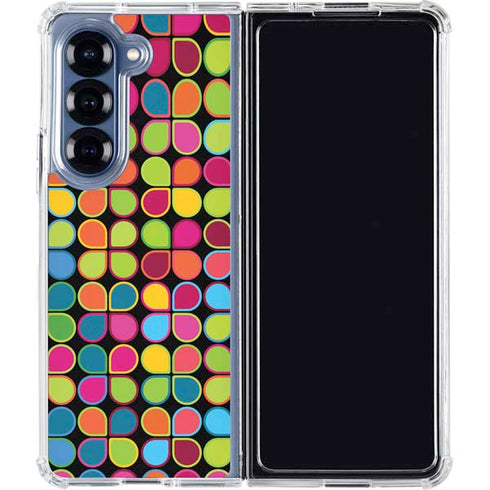 Mojito 04 70s Inspired Galaxy Z Fold6 Clear Case