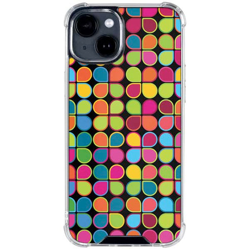 Mojito 04 70s Inspired iPhone 15 Clear Case