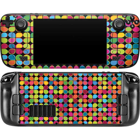 Mojito 04 70s Inspired Steam Deck Handheld Gaming Computer OLED Skin