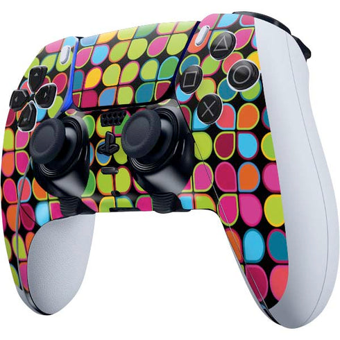 Mojito 04 70s Inspired PS5 DualSense Edge Pro Controller Skin