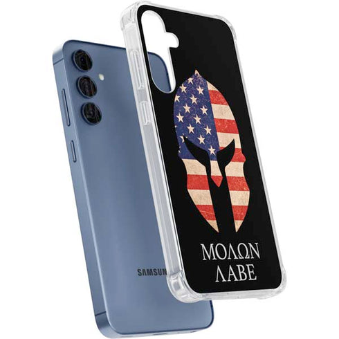 Molon Labe Galaxy A55 5G Clear Case