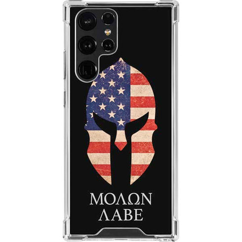 Molon Labe Galaxy S23 Ultra Clear Case