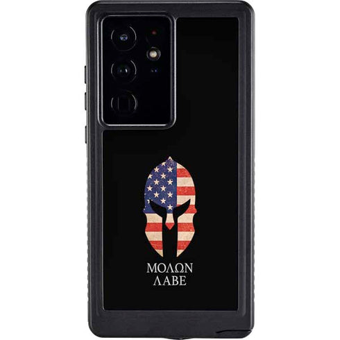 Molon Labe Galaxy S24 Ultra Waterproof Case