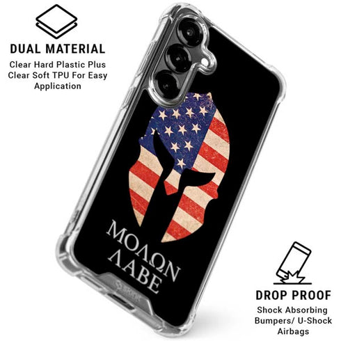 Molon Labe Galaxy S26 Plus Clear Case