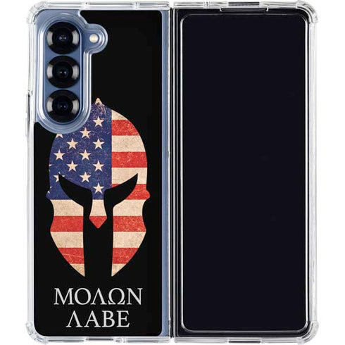 Molon Labe Galaxy Z Fold6 Clear Case