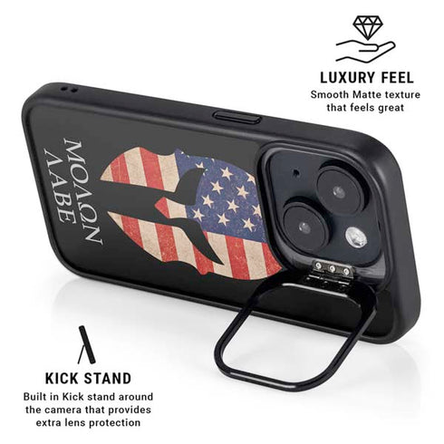 Molon Labe iPhone 14 Kickstand Case