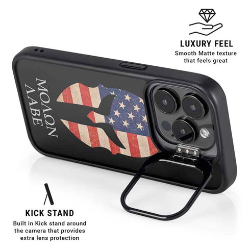 Molon Labe iPhone 14 Pro Max Kickstand Case