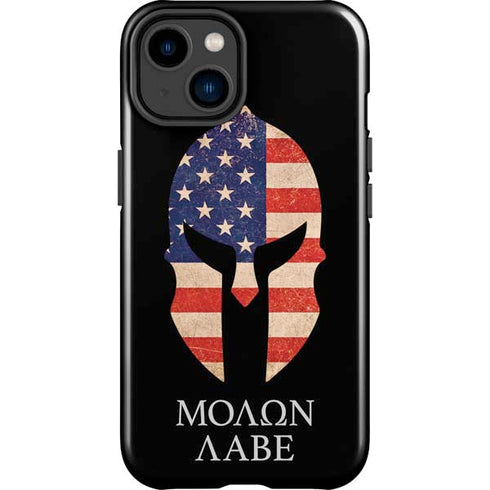 Molon Labe iPhone 15 Impact Case