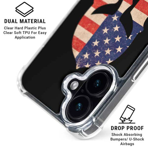 Molon Labe iPhone 16 Clear Case