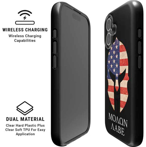 Molon Labe iPhone 16 Plus Magsafe Impact Case