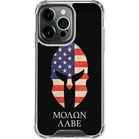 Molon Labe iPhone 16 Pro Clear Case