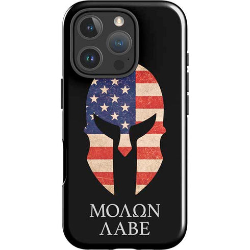 Molon Labe iPhone 16 Pro Impact Case