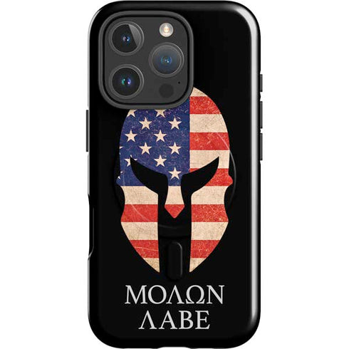Molon Labe iPhone 16 Pro Max Magsafe Impact Case