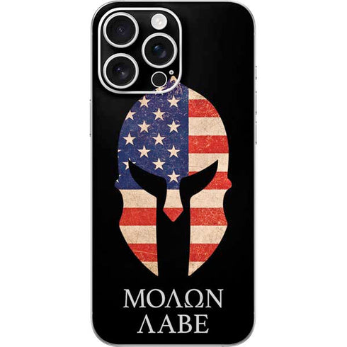 Molon Labe iPhone 16 Pro Max Skin