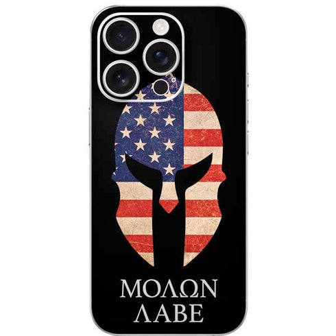 Molon Labe iPhone 16 Pro Skin