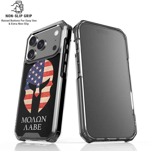 Molon Labe iPhone 18 Pro Clear Case