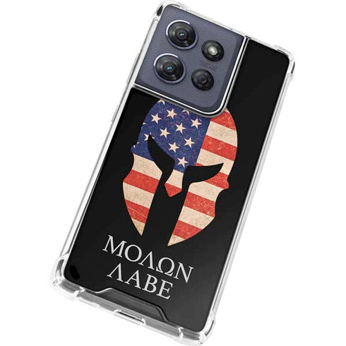 Molon Labe Moto G 5G (2025) Clear Case