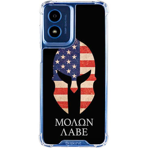 Molon Labe Moto G 5G (2024) Clear Case
