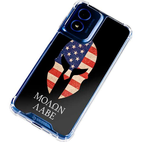 Molon Labe Moto G 5G (2024) Clear Case