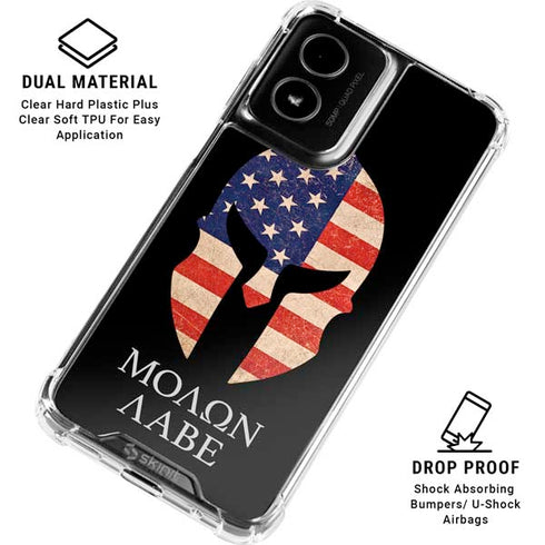 Molon Labe Moto G Power 5G (2024) Clear Case