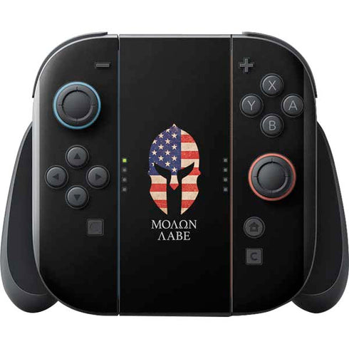 Molon Labe Nintendo Switch 2 (2025) with Joy-Con Skin