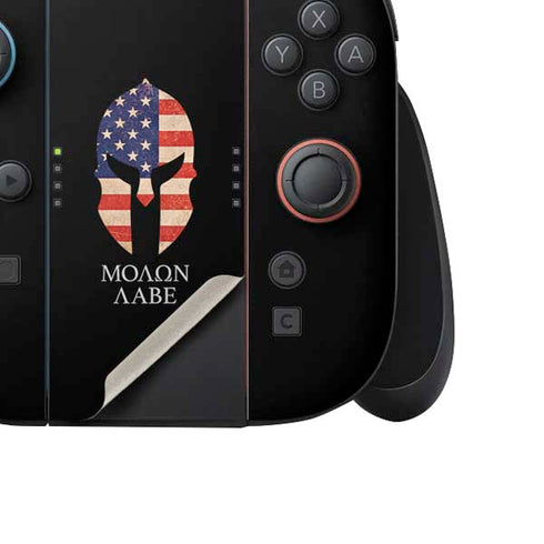 Molon Labe Nintendo Switch 2 (2025) Joy-Con Controller Skin