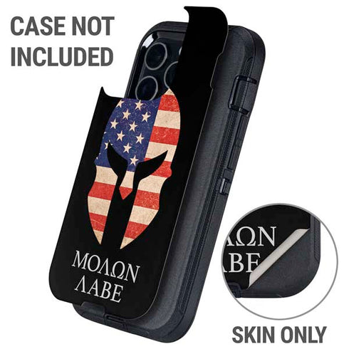 Molon Labe Otterbox Defender iPhone Skin