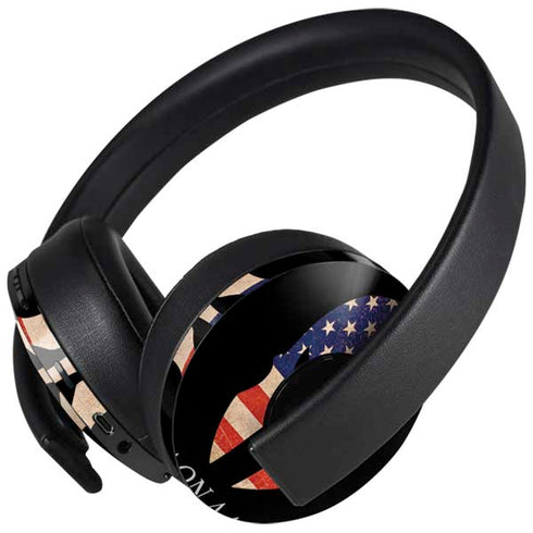 Molon Labe PlayStation 4 Gold Wireless Headset Skin