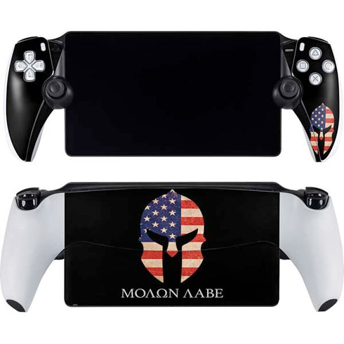 Molon Labe PlayStation Portal Remote Player Skin