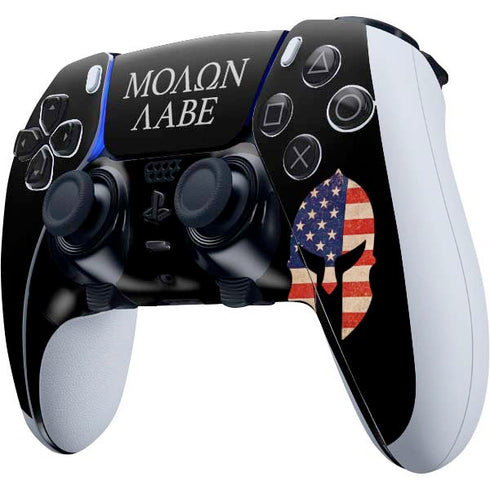 Molon Labe PS5 DualSense Edge Pro Controller Skin