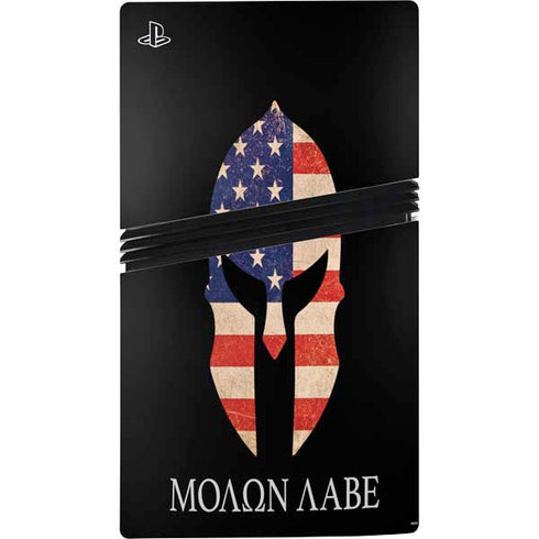 Molon Labe PS5 Pro Console Skin
