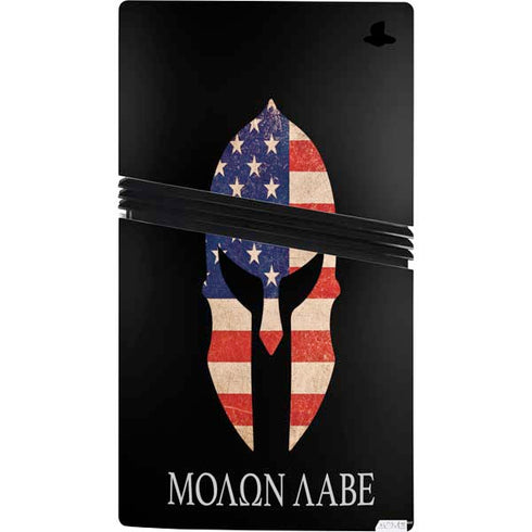 Molon Labe PS5 Pro Console Skin