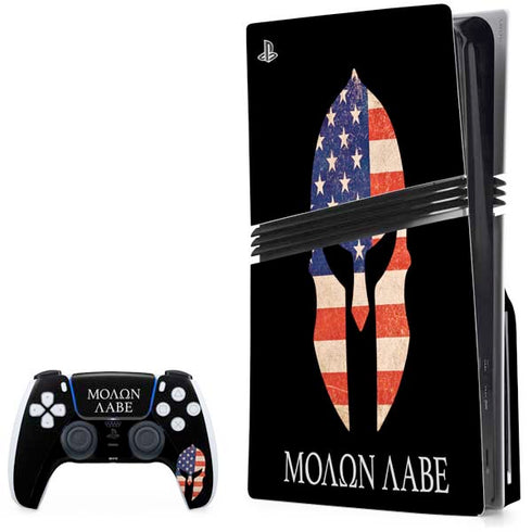 Molon Labe PlayStation PS5 Skins
