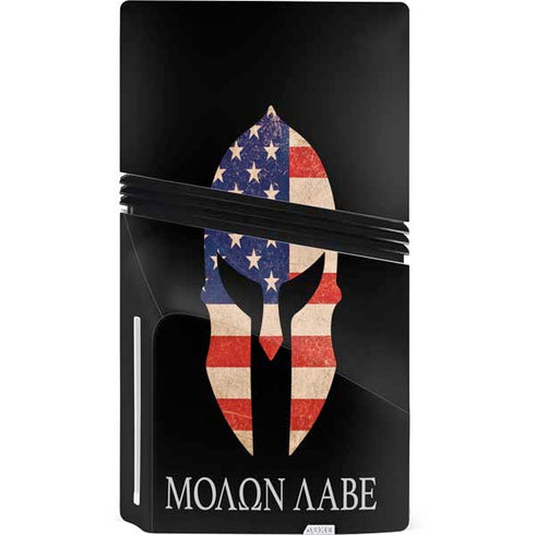 Molon Labe PS5 Pro Disk Console Skin