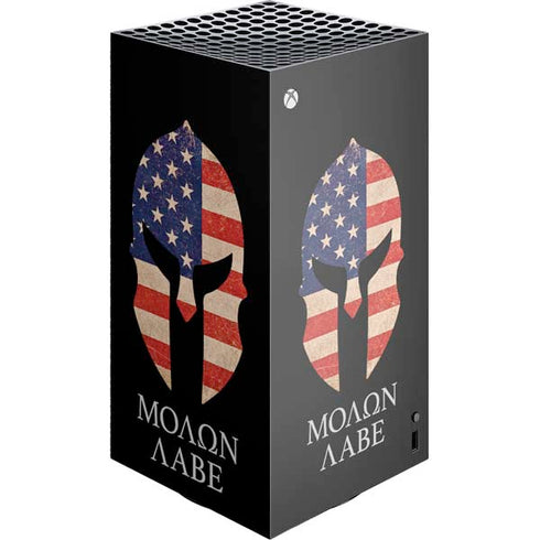 Molon Labe XBox Series X Digital Edition Console Skin