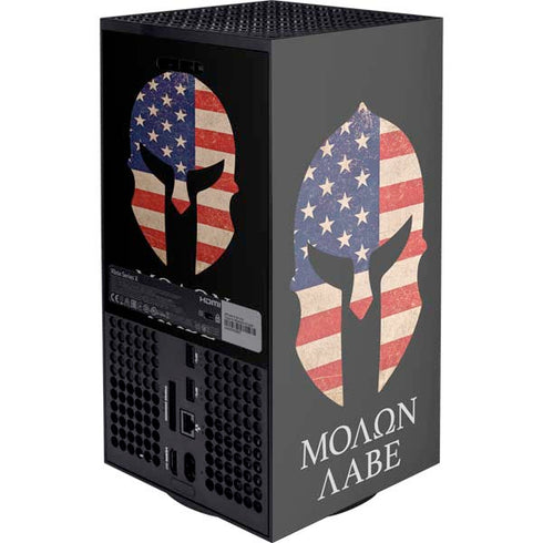 Molon Labe XBox Series X Digital Edition Console Skin