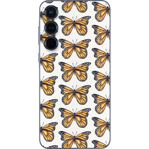 Monarch Butterflies by Cat Coq Galaxy A35 5G Skin