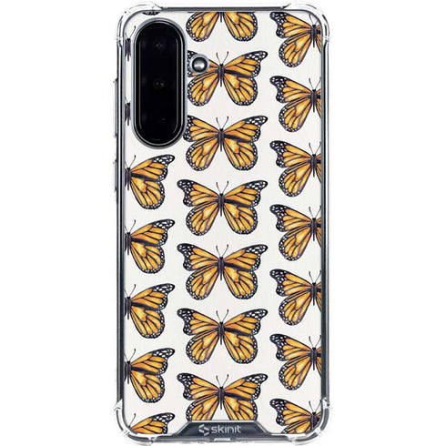 Monarch Butterflies by Cat Coq Galaxy A36 5G Clear Case