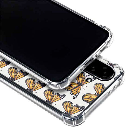 Monarch Butterflies by Cat Coq Galaxy A36 5G Clear Case