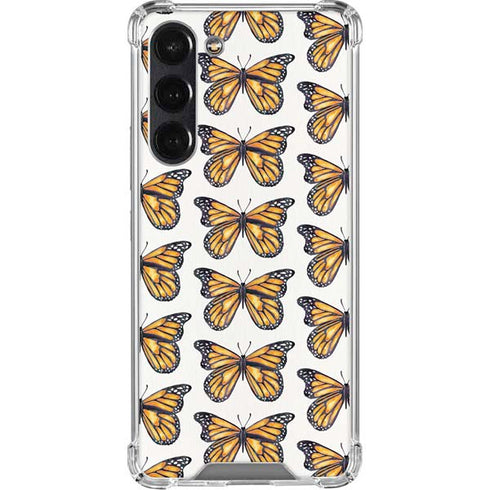 Monarch Butterflies by Cat Coq Galaxy S24 FE Clear Case