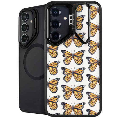 Monarch Butterflies by Cat Coq Galaxy S25 Kickstand Case