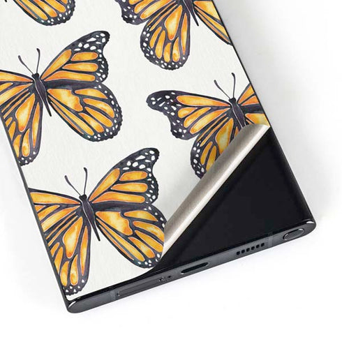 Monarch Butterflies by Cat Coq Galaxy S25 Ultra Skin