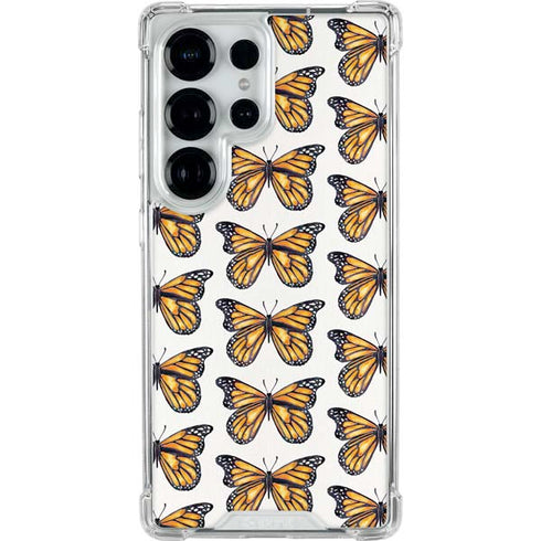 Monarch Butterflies by Cat Coq Galaxy S25 Ultra Clear Case
