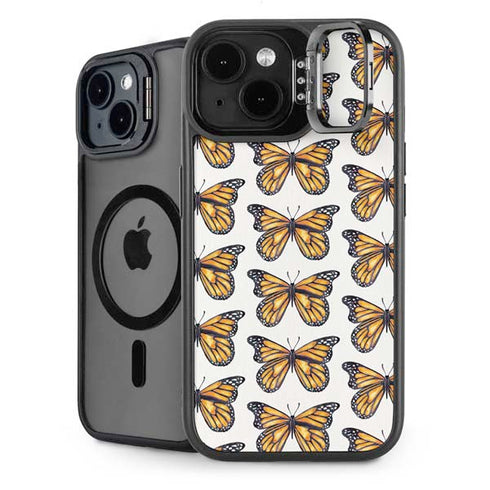 Monarch Butterflies by Cat Coq iPhone 15 Plus Kickstand Case