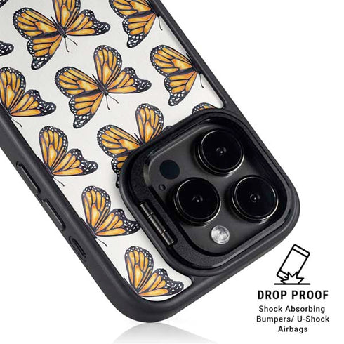 Monarch Butterflies by Cat Coq iPhone 15 Pro Kickstand Case