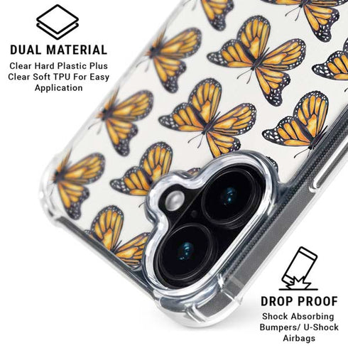 Monarch Butterflies by Cat Coq iPhone 16 MagSafe Case
