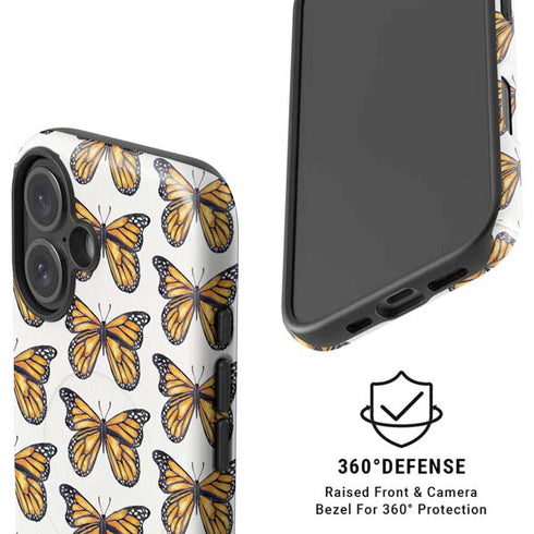 Monarch Butterflies by Cat Coq iPhone 16 Magsafe Impact Case