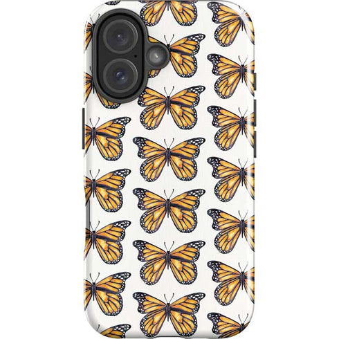 Monarch Butterflies by Cat Coq iPhone 16 Plus Impact Case