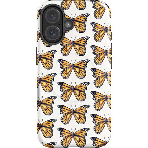 Monarch Butterflies by Cat Coq iPhone 16 Plus Magsafe Impact Case