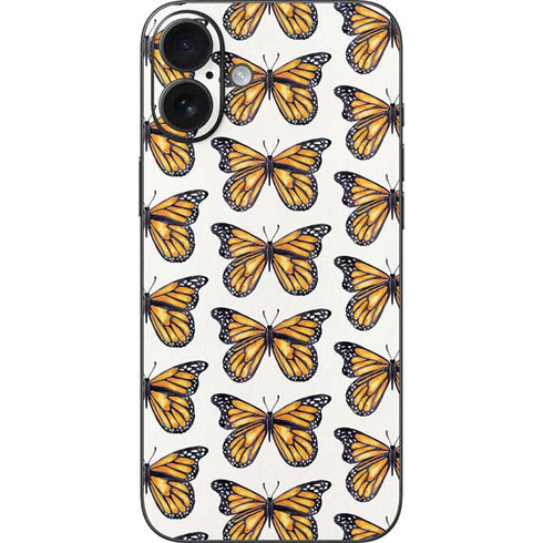 Monarch Butterflies by Cat Coq iPhone 16 Plus Skin